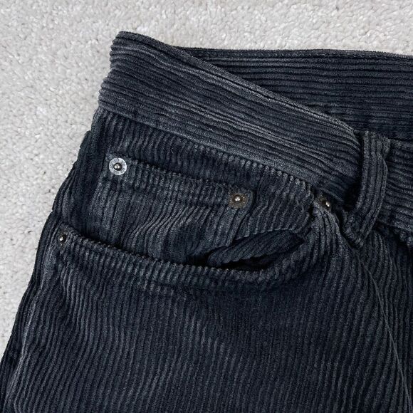 BDG Pants Womens 32 Gray Corduroy Dad Fit High Rise Button‎ Fly Cotton Cords - Picture 3 of 13